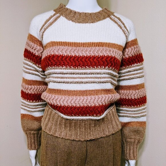 Crescent Super Soft Striped Sweater - Picture 1 of 4